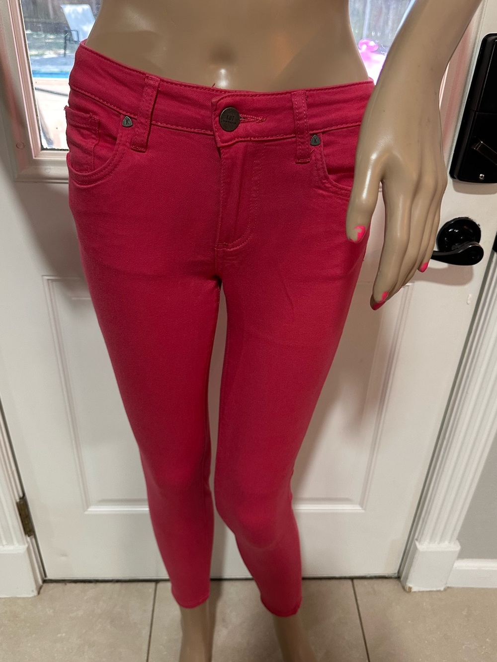 Kut from the Kloth Coral Pink Jeans